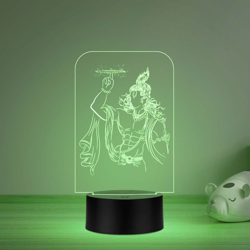 Krishna Ji Design Night Lamp